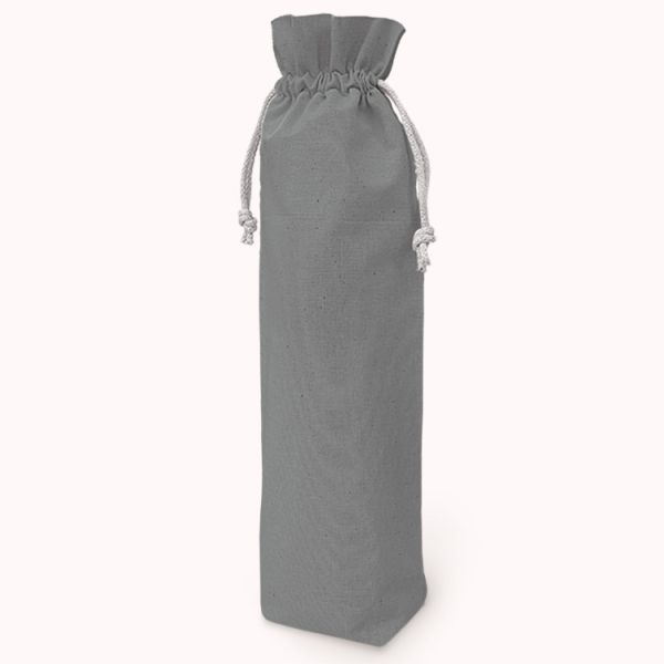 cotton drawstring bottle bags for wine - Cotton Barons